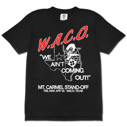 *PRE-ORDER* W.A.C.O. Tee - Black