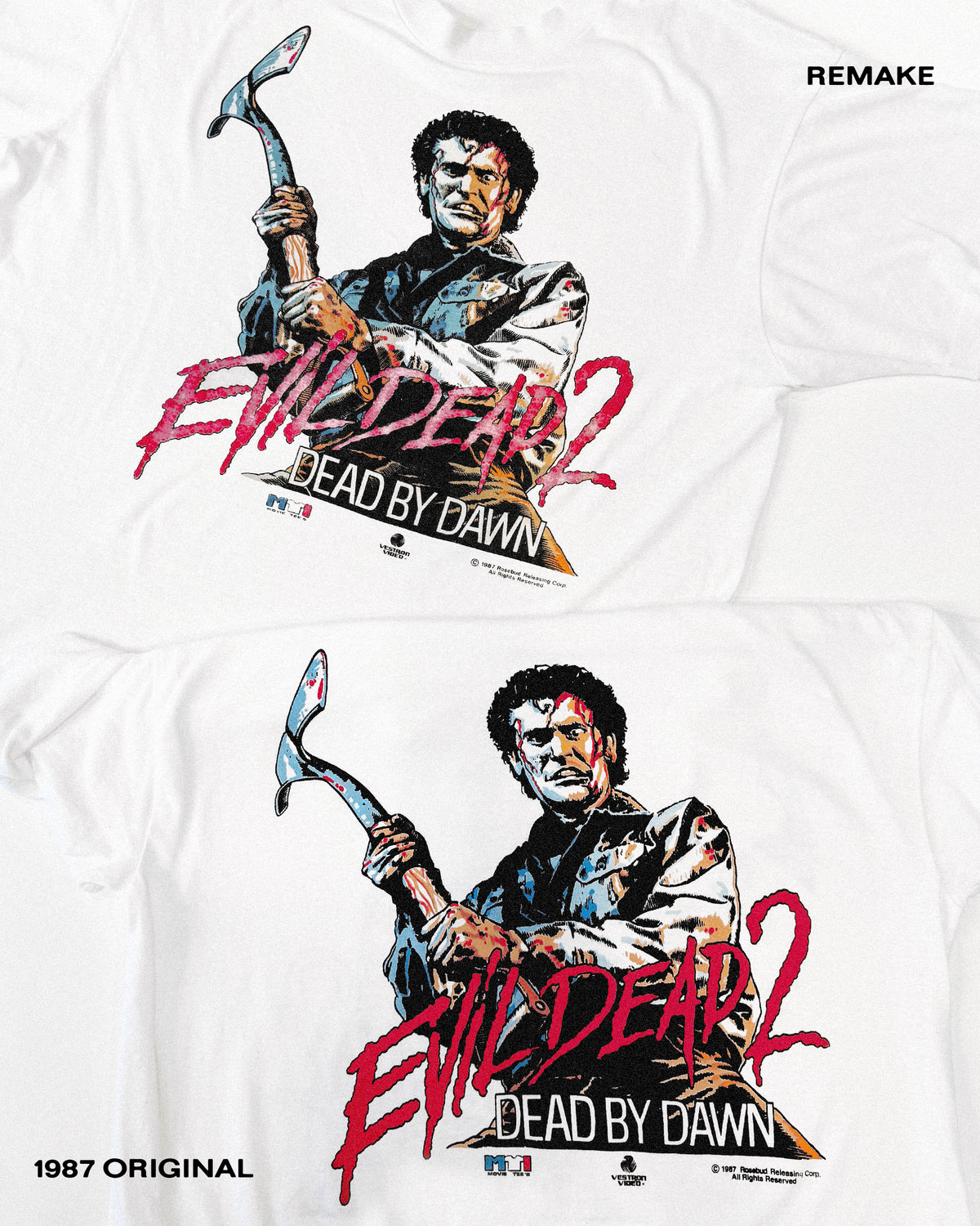 Evil Tee - Comfort Colors White