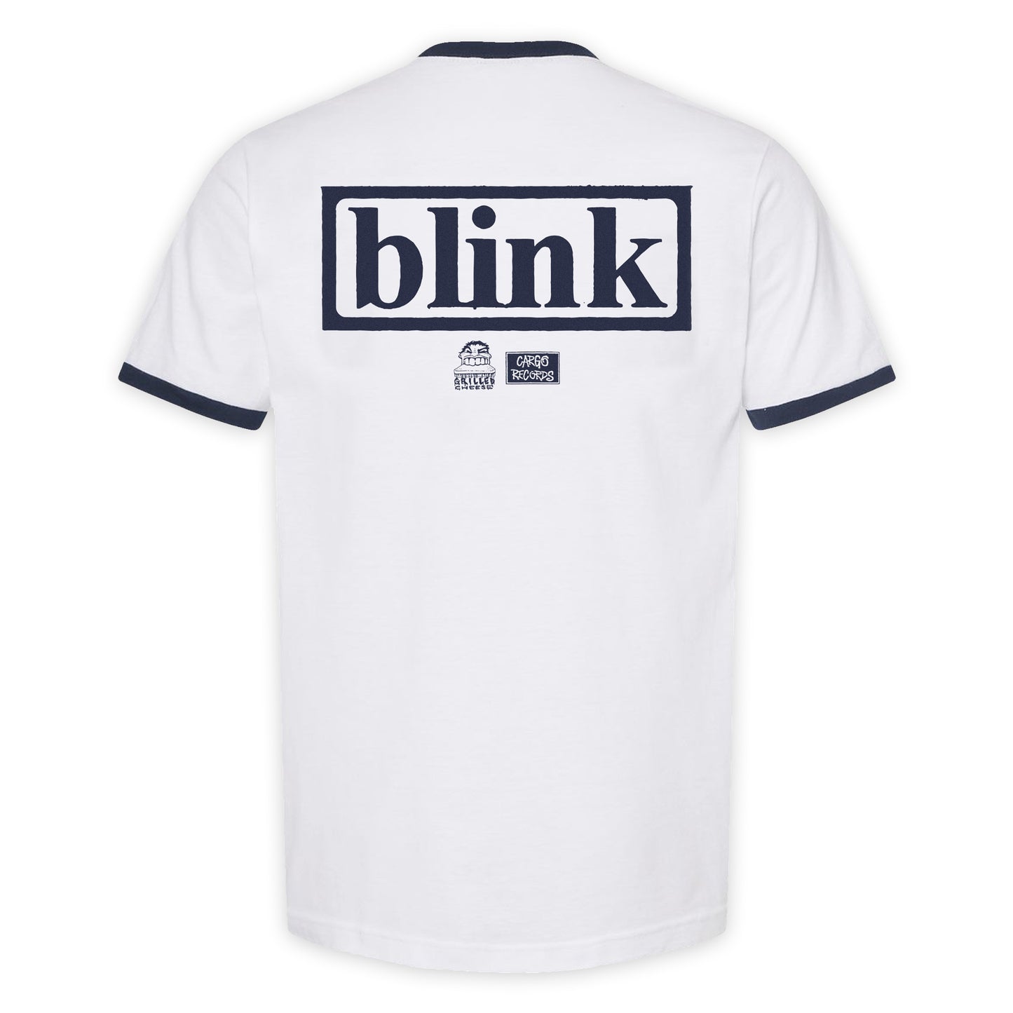 *PRE-ORDER* Anime Ringer Tee - Tultex White/Navy