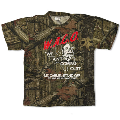 Large - W.A.C.O. Tee - Vintage Camouflage Blank - 22.5" x 29"