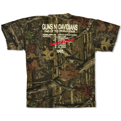 Large - W.A.C.O. Tee - Vintage Camouflage Blank - 22.5" x 29"