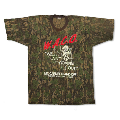 Large - W.A.C.O. Tee - Vintage Camouflage Blank - 22" x 28.75"