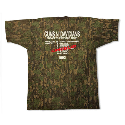 Large - W.A.C.O. Tee - Vintage Camouflage Blank - 22" x 28.75"