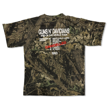 Large - W.A.C.O. Tee - Vintage Camouflage Blank - 23" x 28.5"