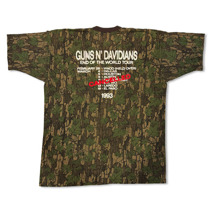 Large - W.A.C.O. Tee - Vintage Camouflage Blank - 23" x 29"