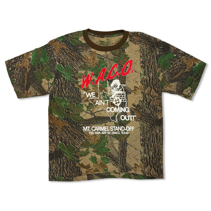 XL - W.A.C.O. Tee - Vintage Camouflage Blank - 24" x 29"