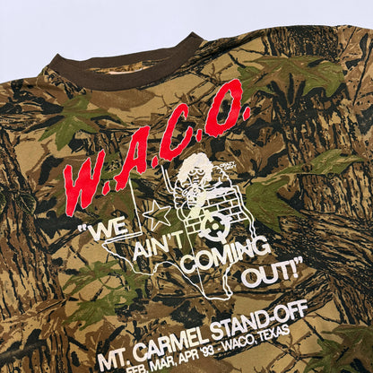 2XL - W.A.C.O. Tee - Vintage Camouflage Blank - 25.5 x 26