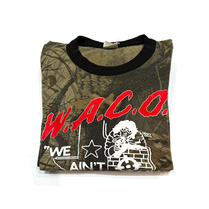 W.A.C.O. Tee - Vintage Camouflage Blank - XL