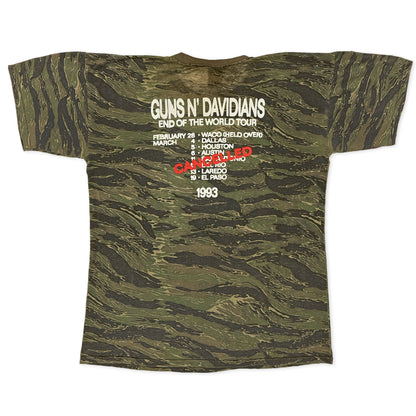 W.A.C.O. Tee - Vintage Camouflage Blank - XL