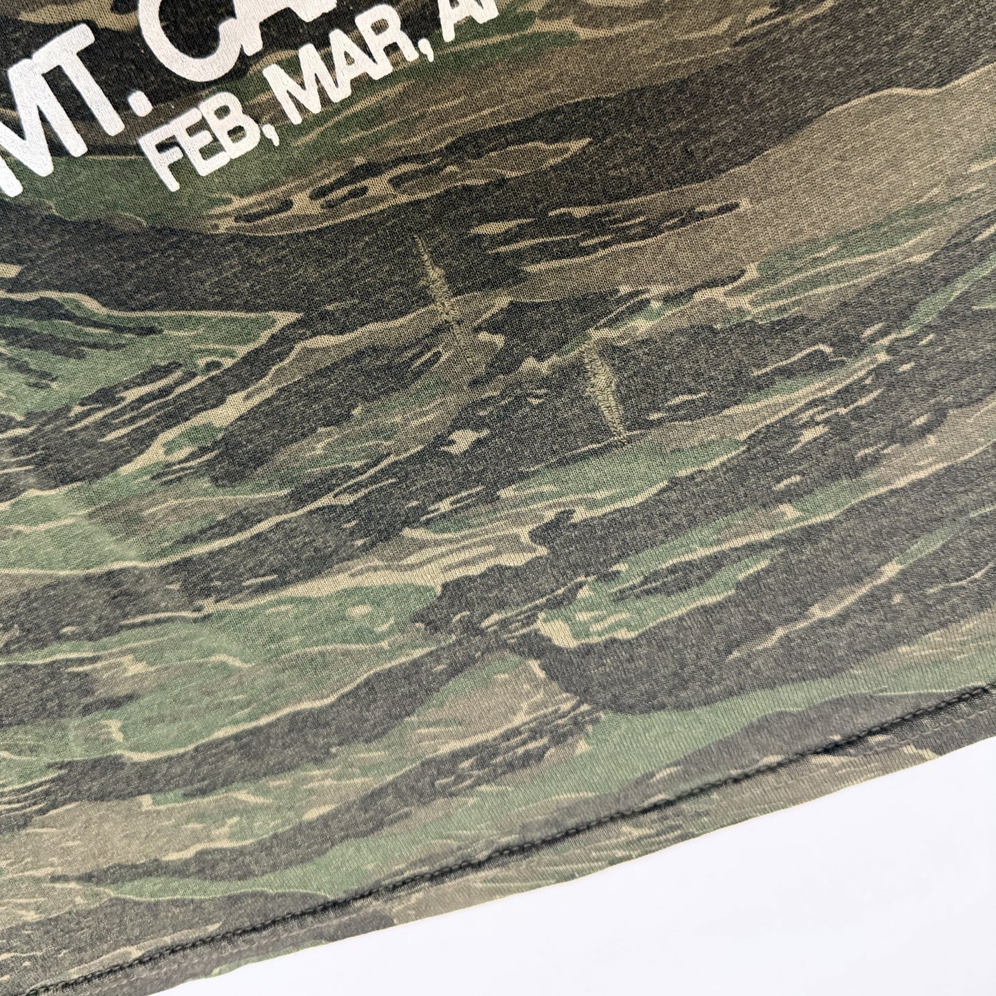 W.A.C.O. Tee - Vintage Camouflage Blank - XL