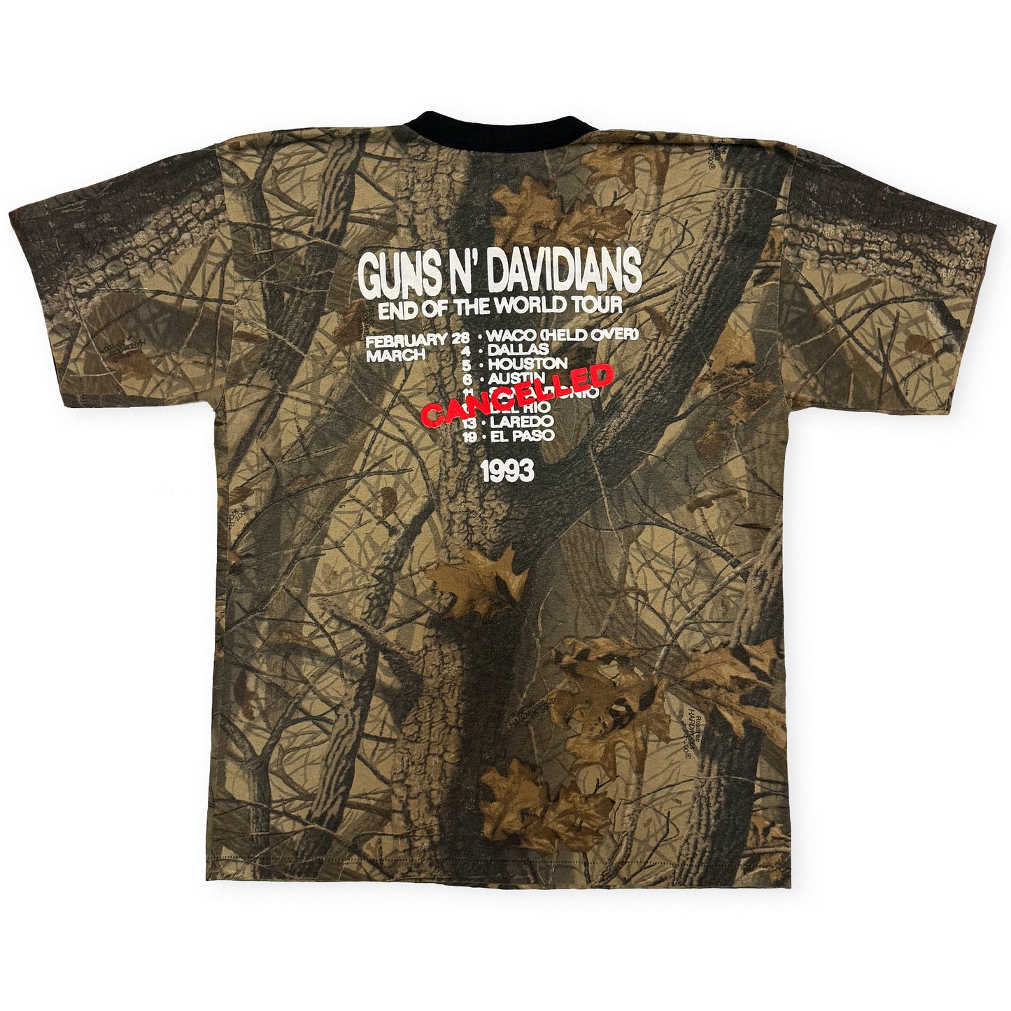 W.A.C.O. Tee - Vintage Camouflage Blank - XL