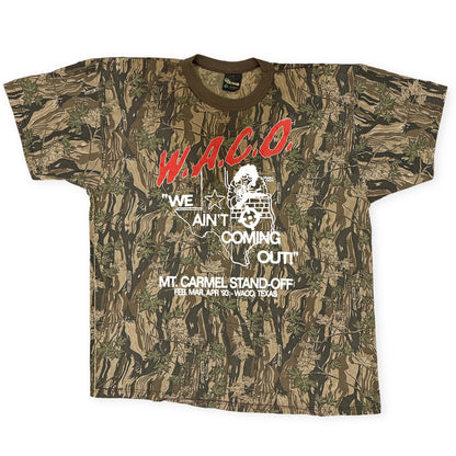 W.A.C.O. Tee - Vintage Camouflage Blank - XL