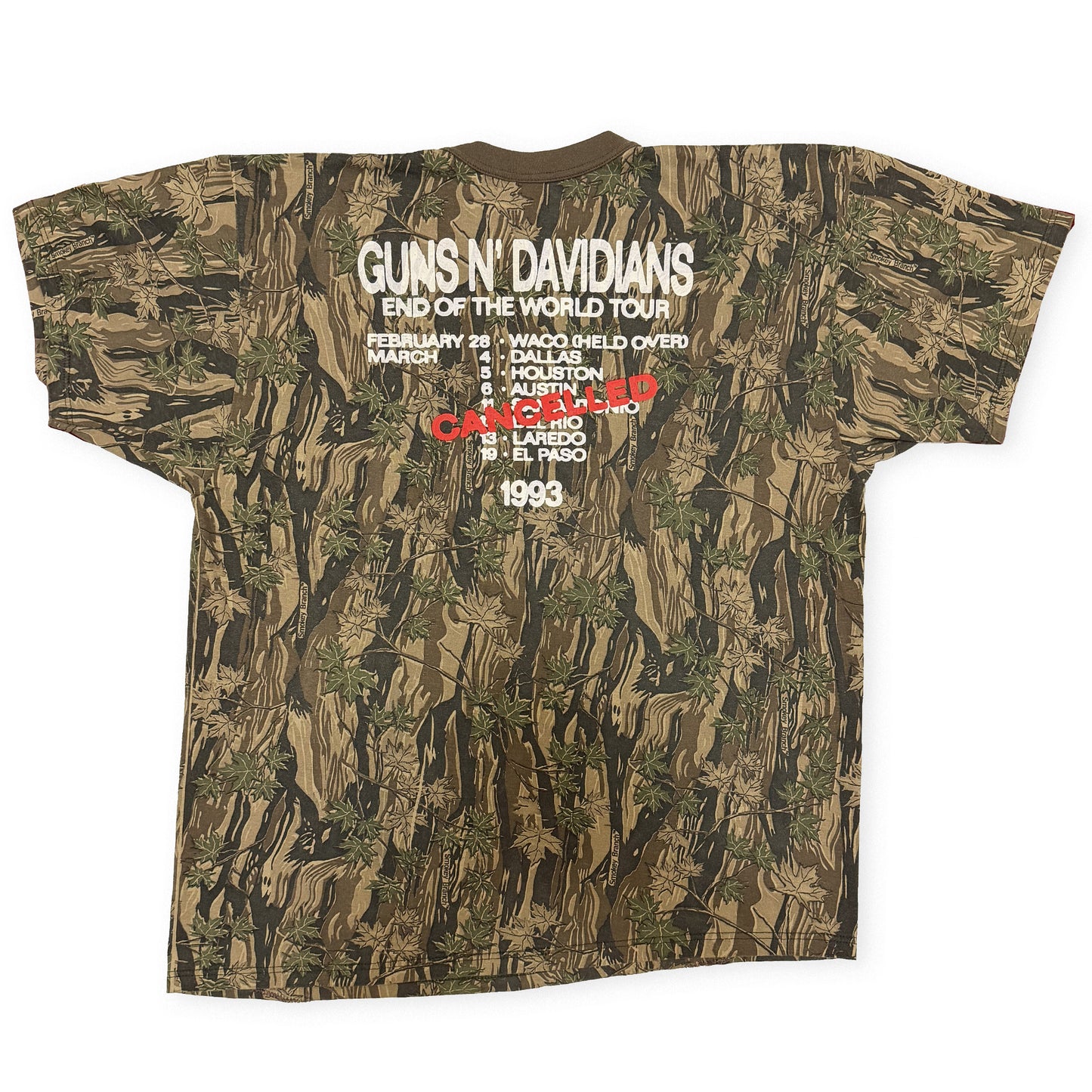 W.A.C.O. Tee - Vintage Camouflage Blank - XL