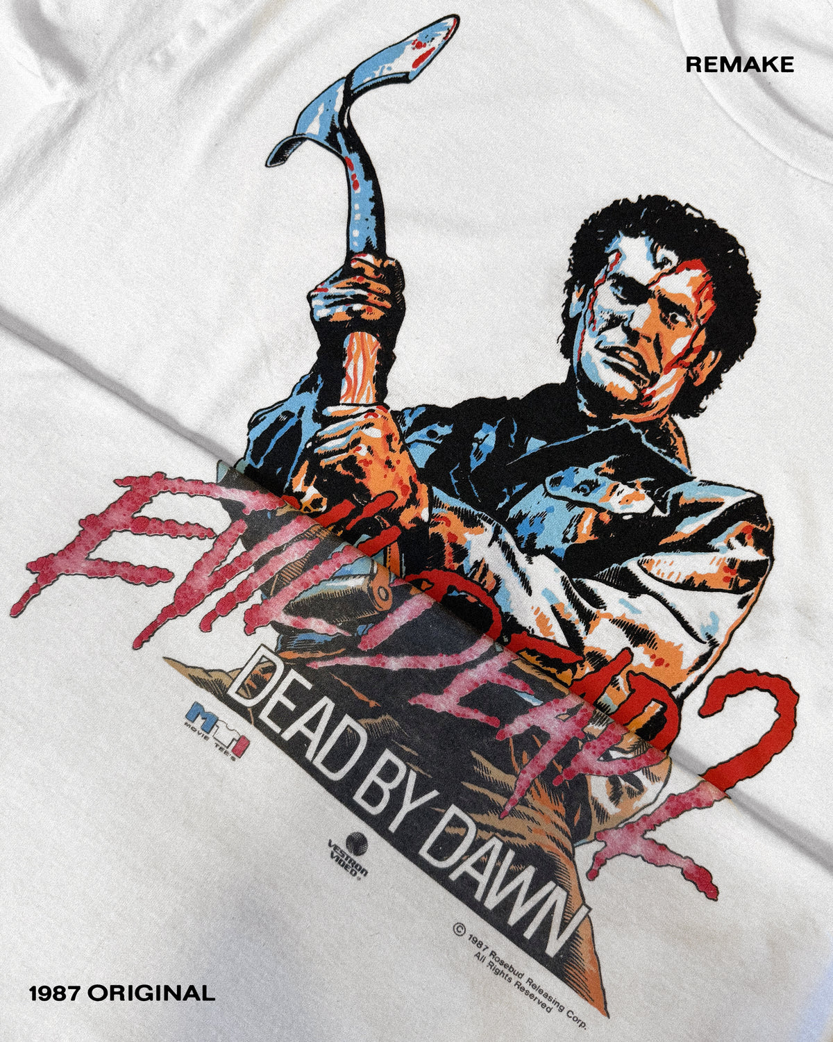 Evil Tee - Comfort Colors White