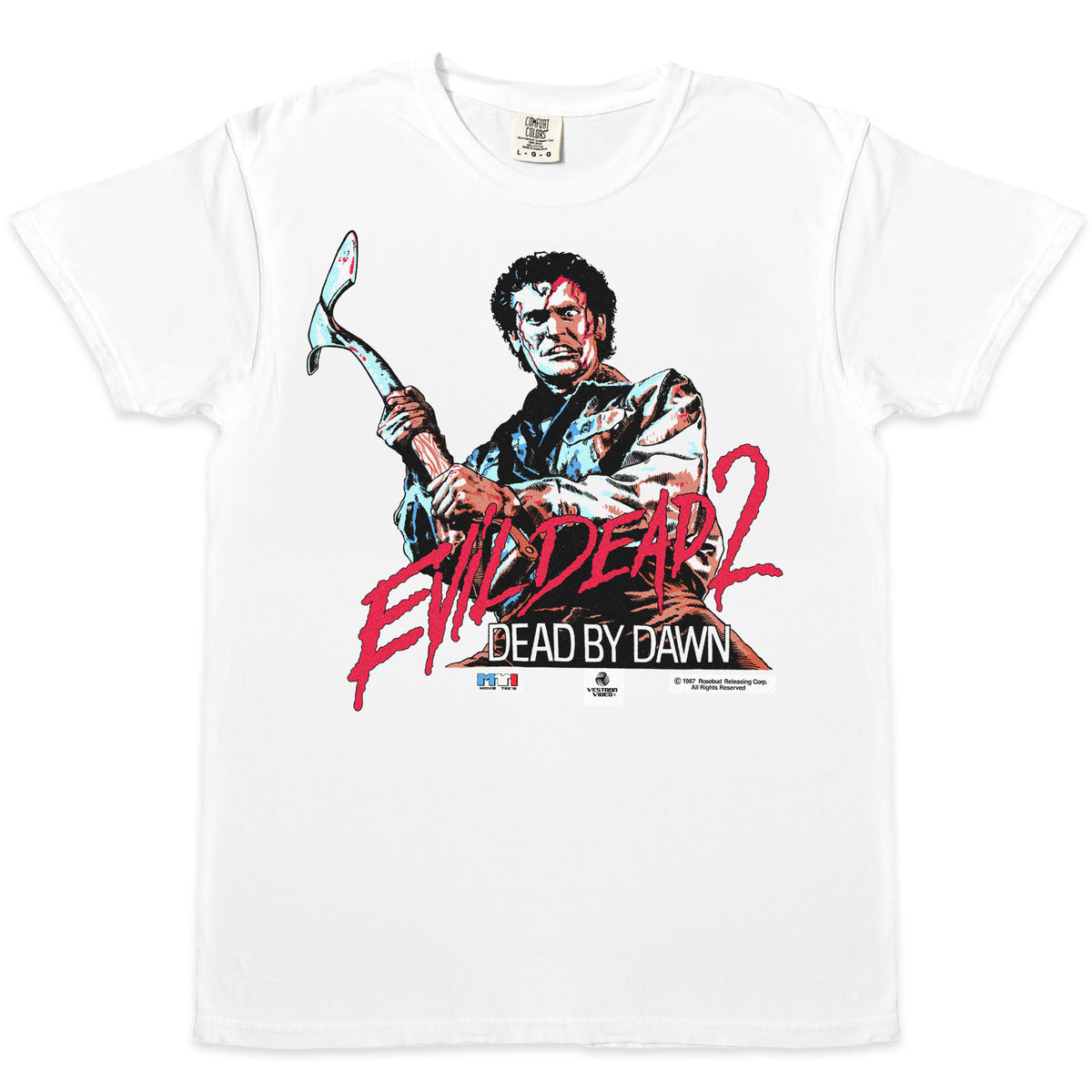 Evil Tee - Comfort Colors White