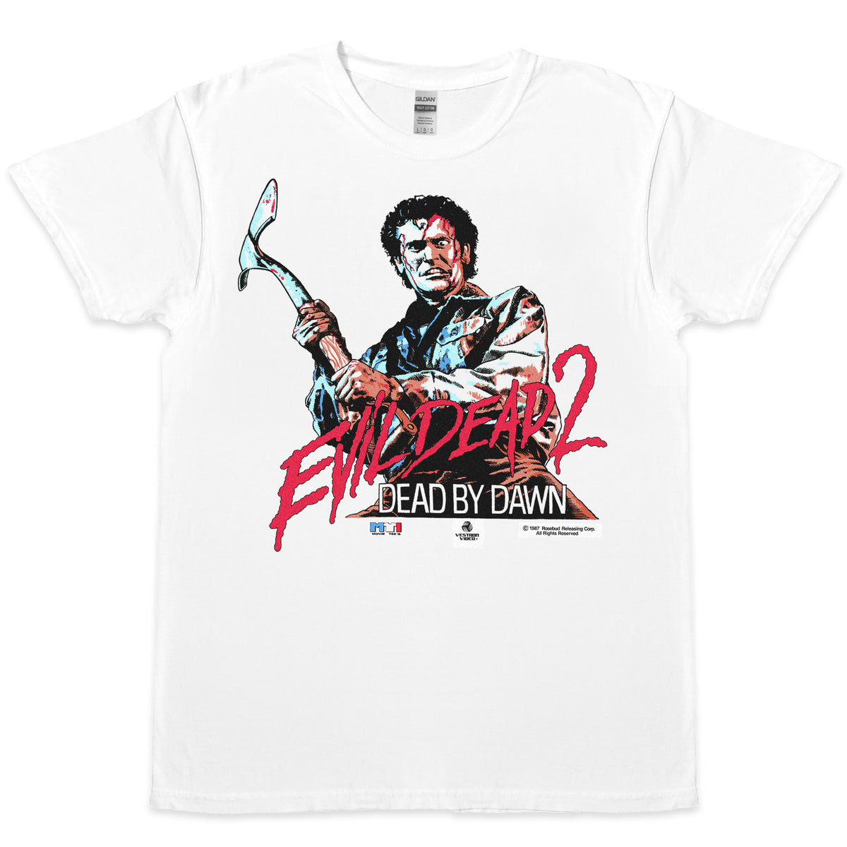 Evil Tee - Gildan Heavy Cotton White