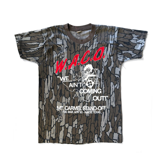 Medium - W.A.C.O. Tee - Vintage Camouflage Blank - 18" x 25.5"