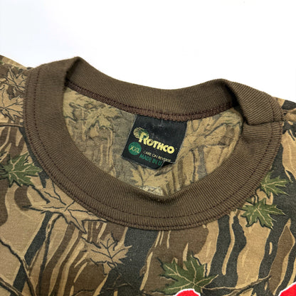 W.A.C.O. Tee - Vintage Camouflage Blank - XL