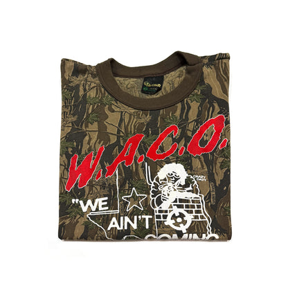 W.A.C.O. Tee - Vintage Camouflage Blank - XL