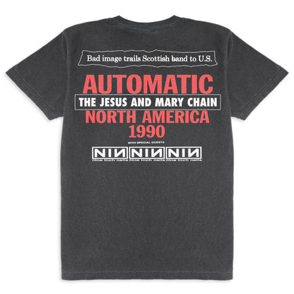 Automatic Tee - Comfort Colors Washed Black