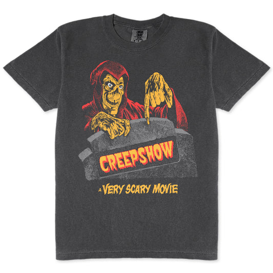 *PRE-ORDER* Scary Movie Tee - Washed Black