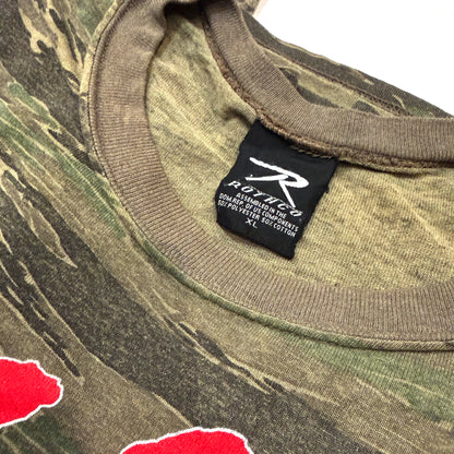 W.A.C.O. Tee - Vintage Camouflage Blank - XL