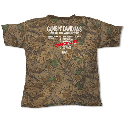 XL - W.A.C.O. Tee - Vintage Camouflage Blank - 24" x 29"