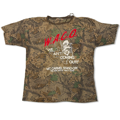 XL - W.A.C.O. Tee - Vintage Camouflage Blank - 24" x 29"
